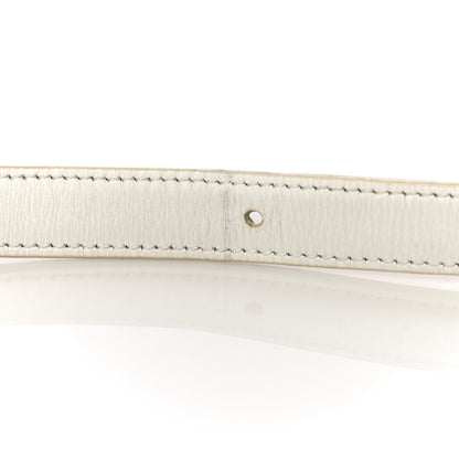 Celine Liege Calfskin Medium Classic Box Flap Bag White 24 of 25