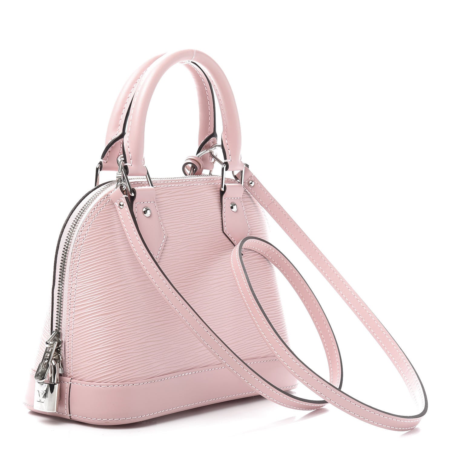 Louis Vuitton Epi Alma BB Rose Ballerine 3 of 10