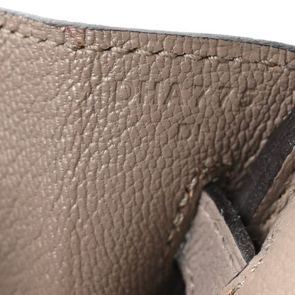Hermes Taurillon Novillo Birkin 25 Gris Asphalte 7 of 11
