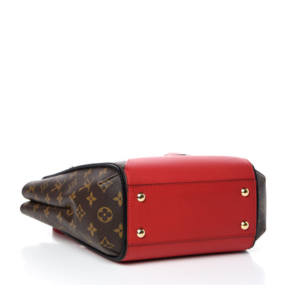 Louis Vuitton Calfskin Monogram Kimono Tote PM Cherry 5 of 9