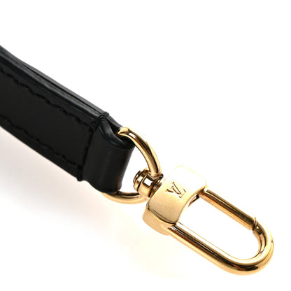 Louis Vuitton Calfskin 16mm Adjustable Shoulder Strap Black 4 of 4
