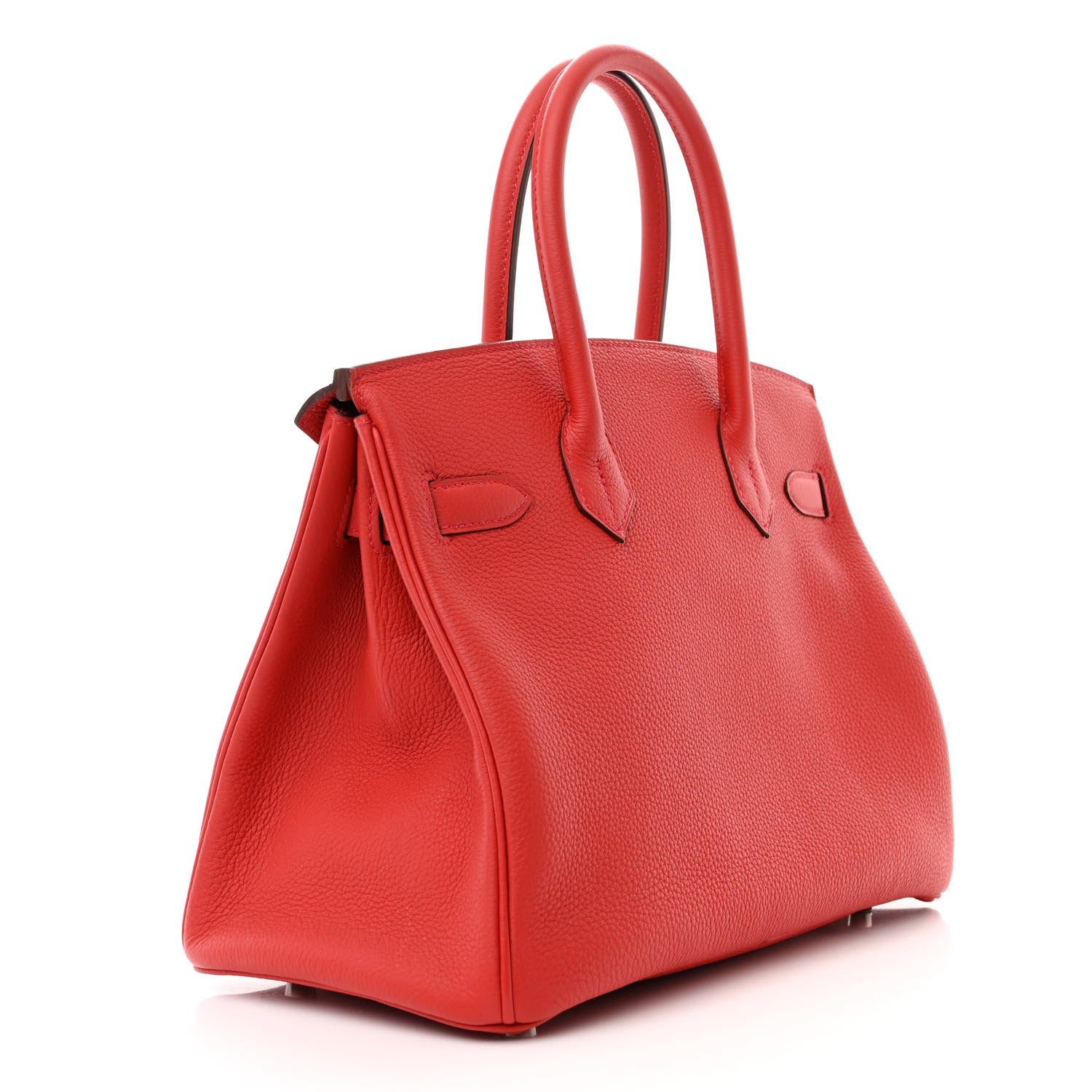 Hermes Togo BIRKIN 30 Rouge Casaque 3 of 10