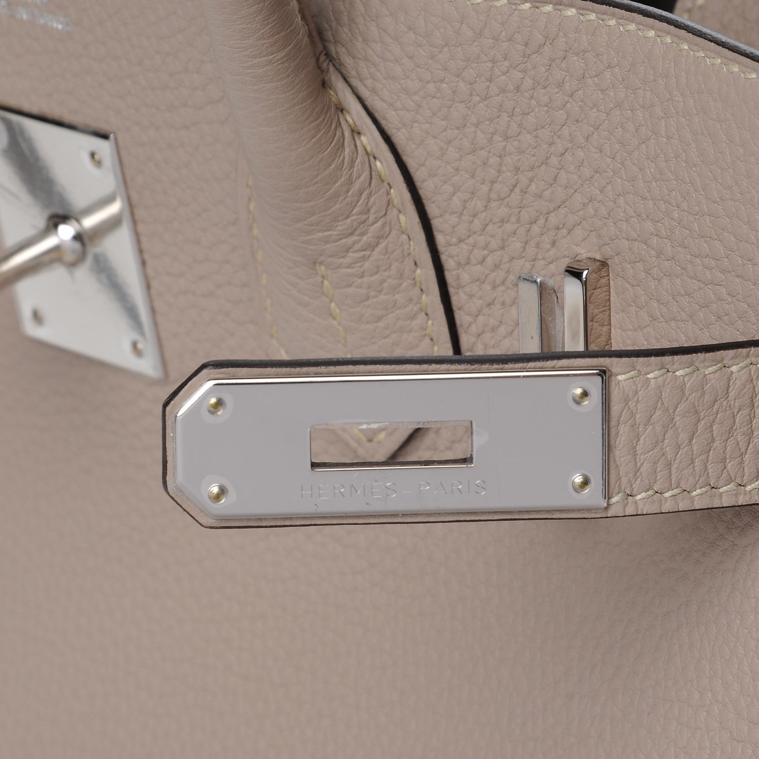 Hermes Togo Birkin 30 Gris Tourterelle 11 of 24
