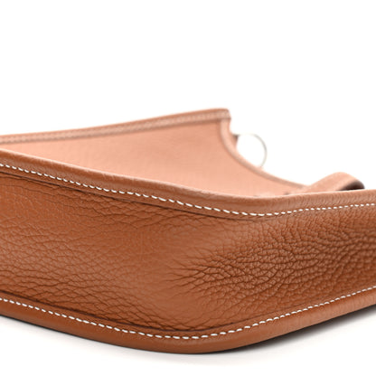 Hermes Taurillon Clemence Evelyne TPM Gold 10 of 11