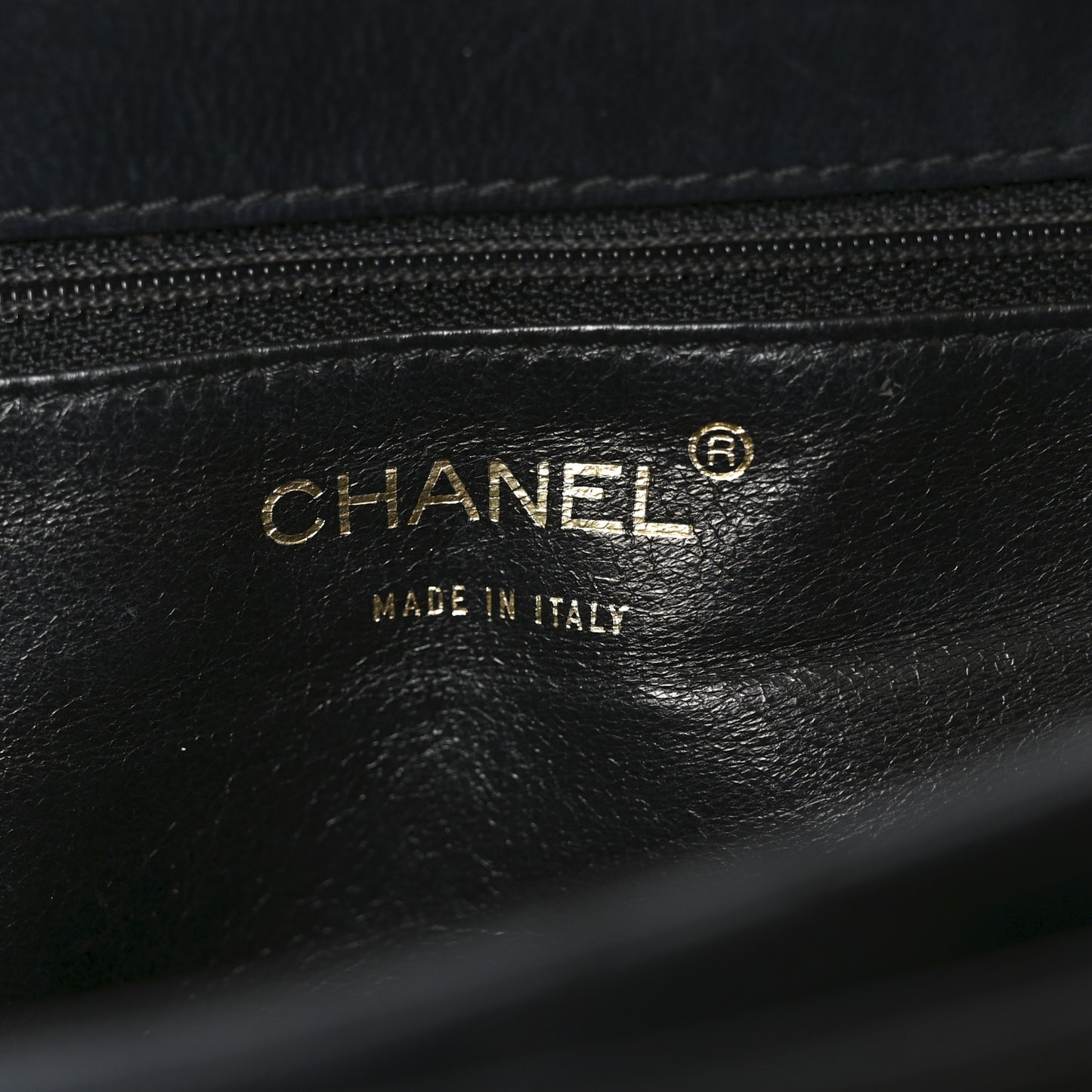 Lambskin Quilted Shoulder Bag Black