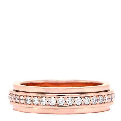 Piaget 18K Rose Gold Diamond Possession Wedding Band Ring 52 6 1 of 4
