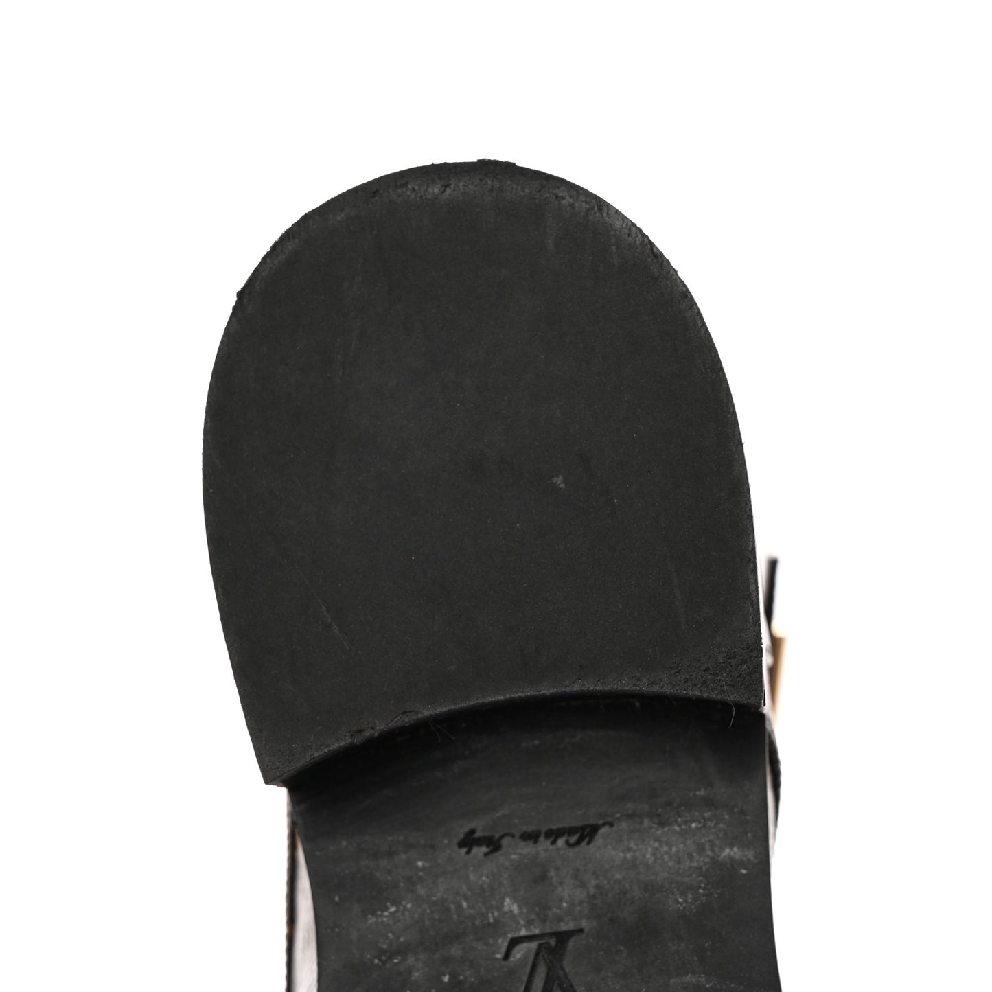 Calfskin Monogram Wonderland Flat Ranger Boots 38.5 Black