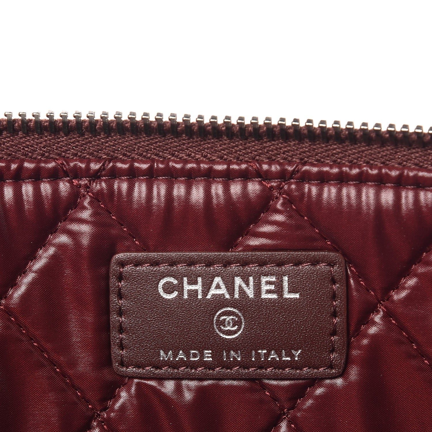 Chanel Caviar Quilted Large Slide Pouch Black 6 of 7