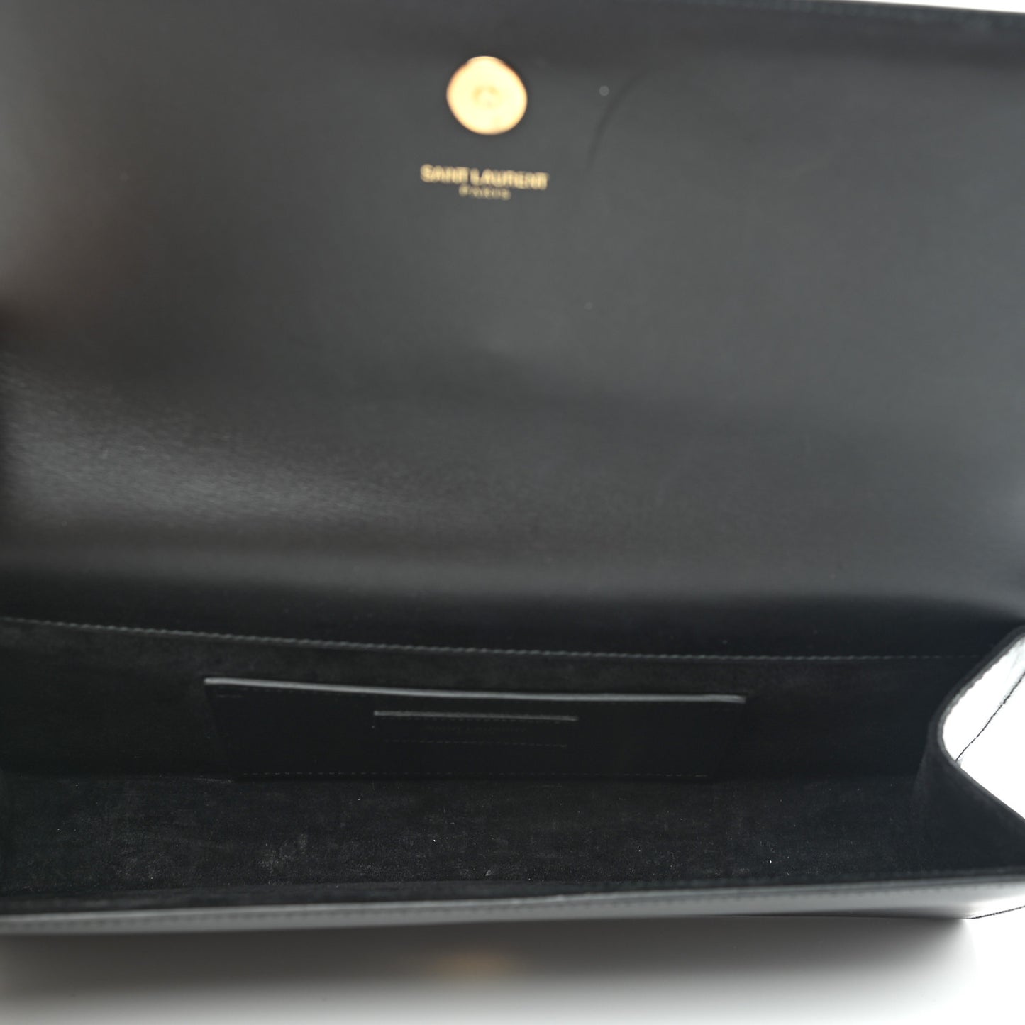 Calfskin Classic Monogram Cassandre Clutch Black