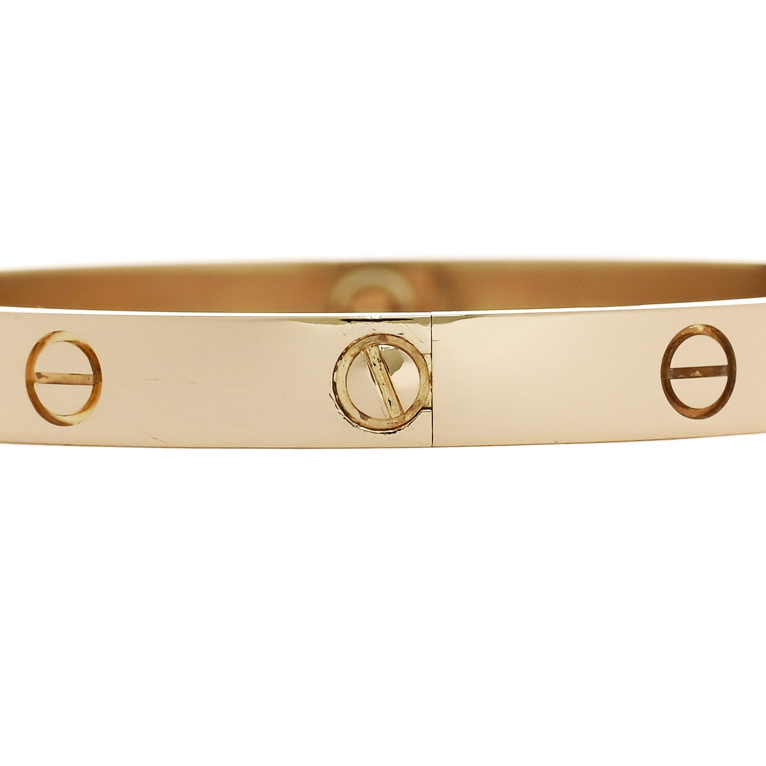 Cartier 18K Yellow Gold LOVE Bracelet 18 5 of 9