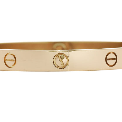 Cartier 18K Yellow Gold LOVE Bracelet 18 5 of 9