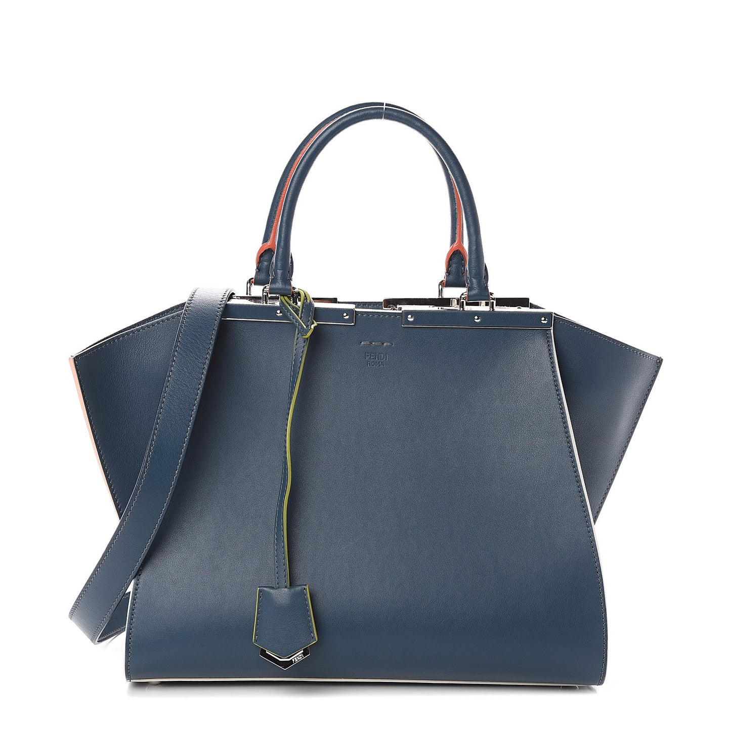 Vitello Dolce Century Petite 3Jours Tote Pavone