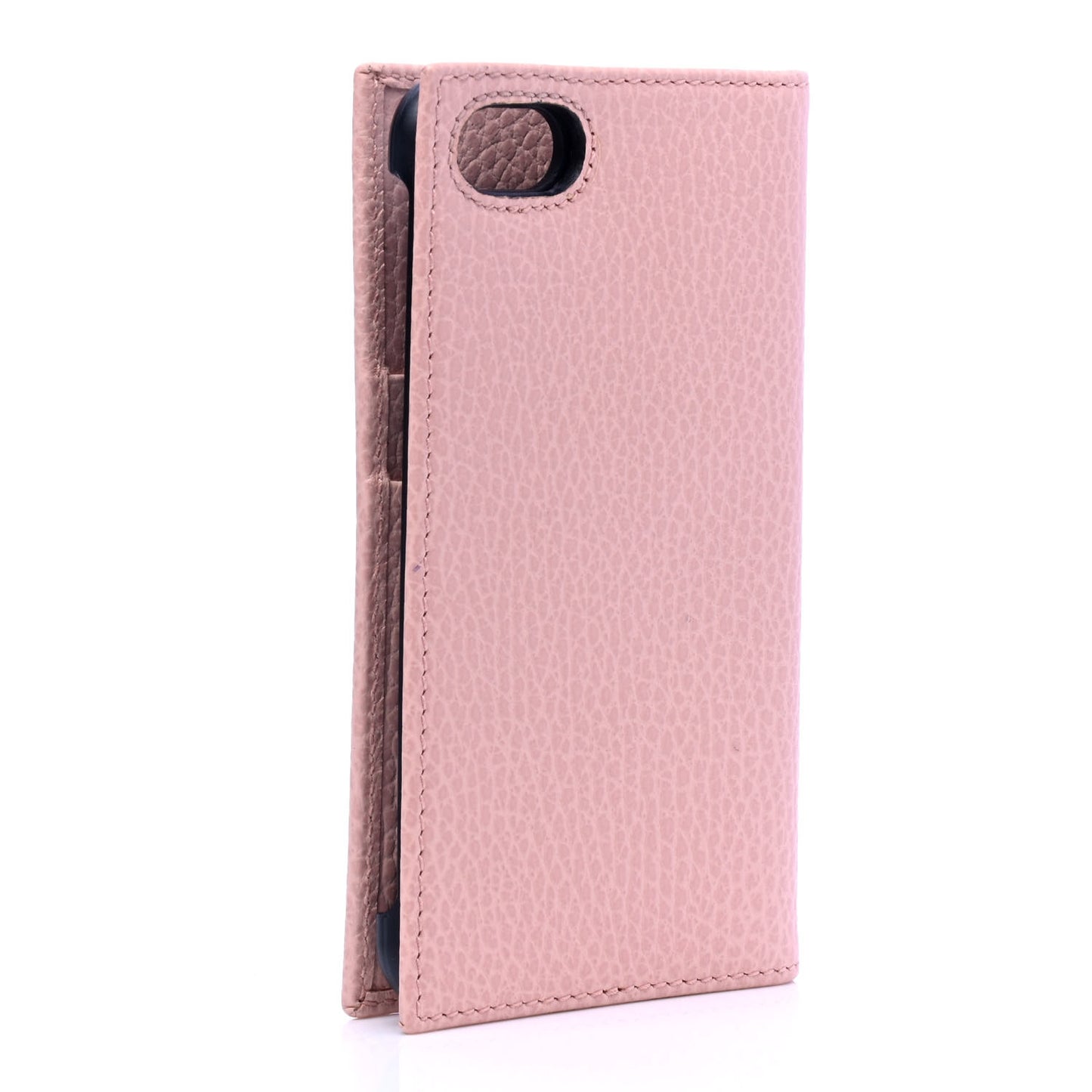 Pebbled Calfskin GG Marmont iPhone 7/8 Case Pink