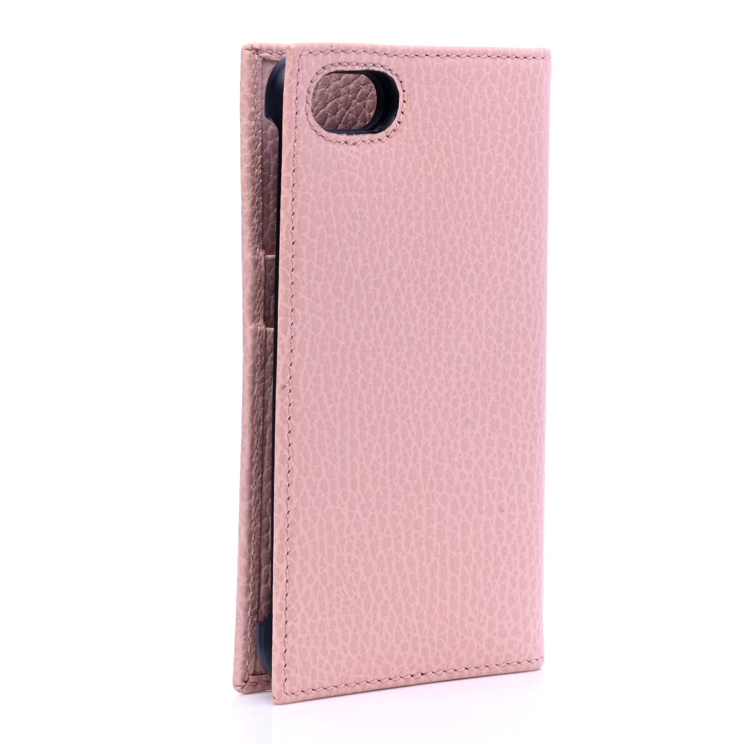 Gucci Pebbled Calfskin GG Marmont iPhone 7/8 Case Pink 2 of 4