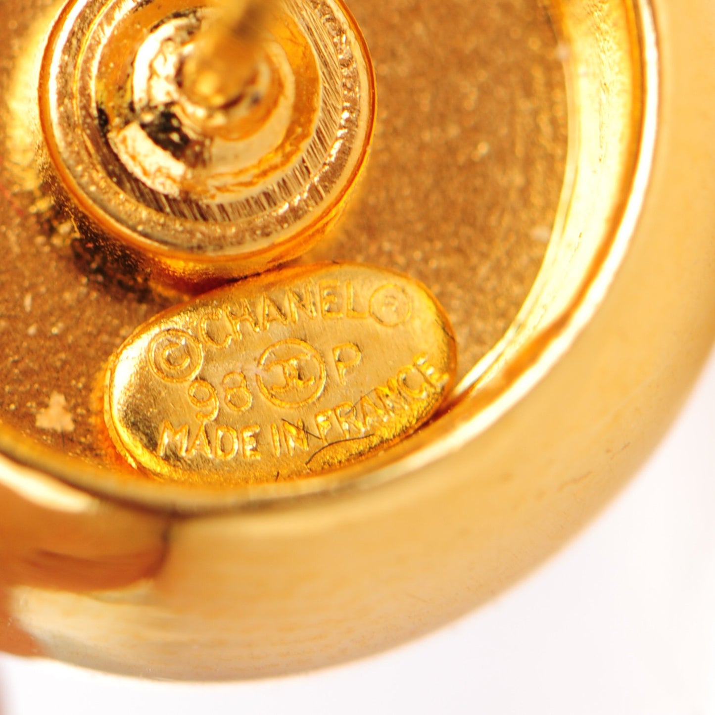 Gold Stud Earrings
