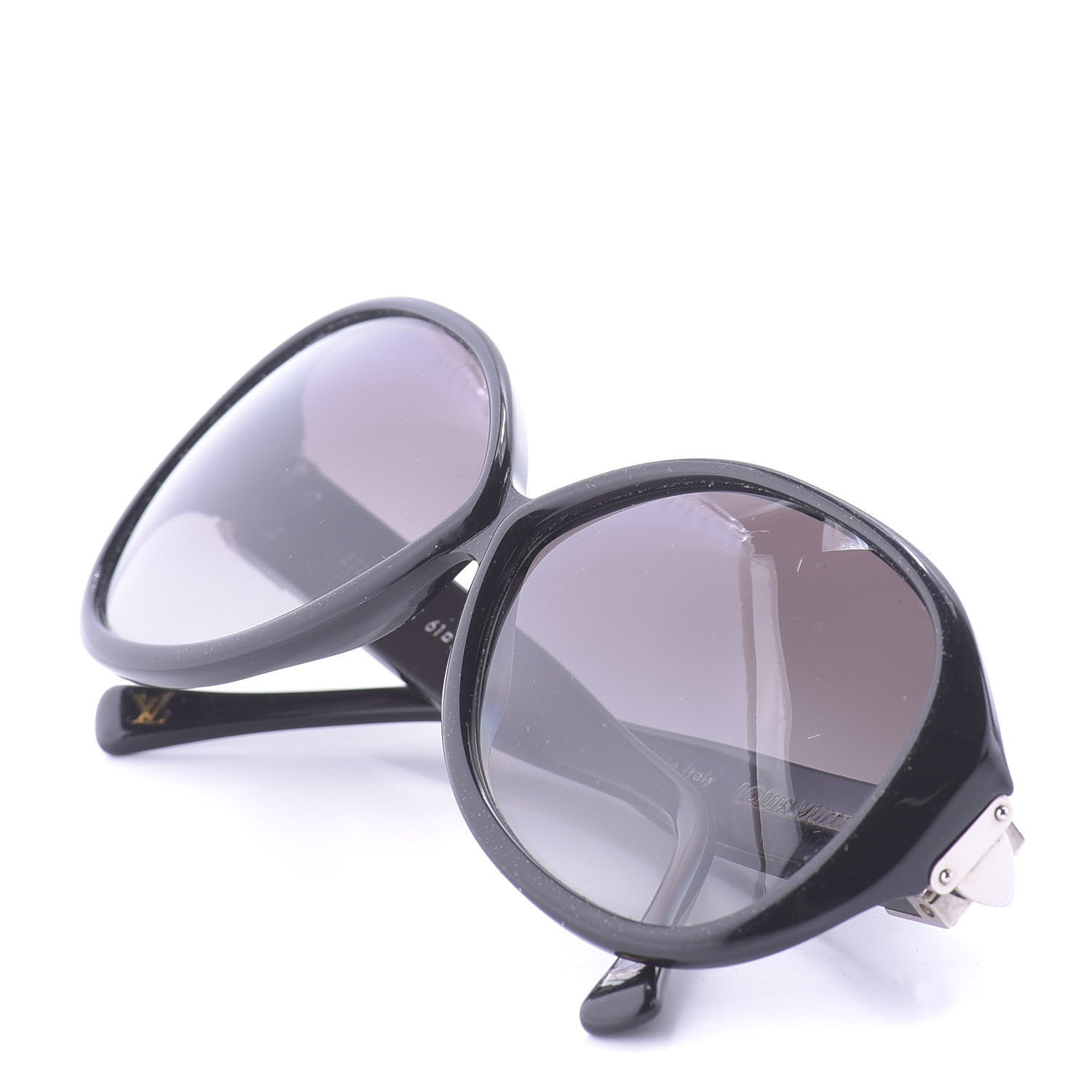 Louis Vuitton Oversized Soupcon Z0269W Sunglasses Black Glitter 10 of 11