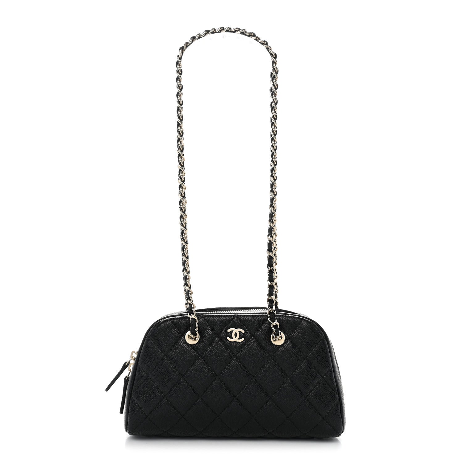 Chanel Caviar Quilted Clutch With Chain Black 1 of 11