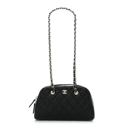 Chanel Caviar Quilted Clutch With Chain Black 1 of 11