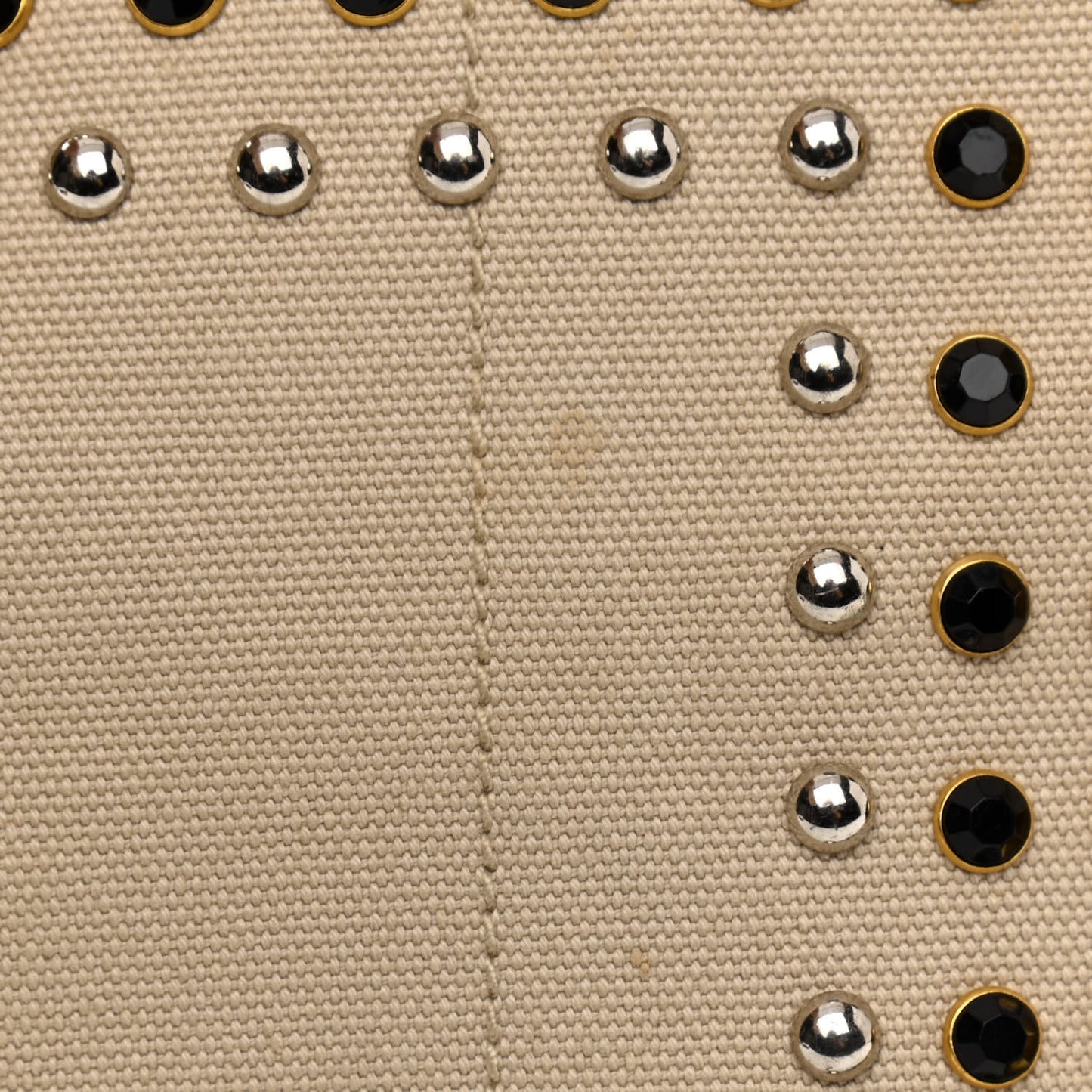 Canapa Crystal Studded Tote Corda