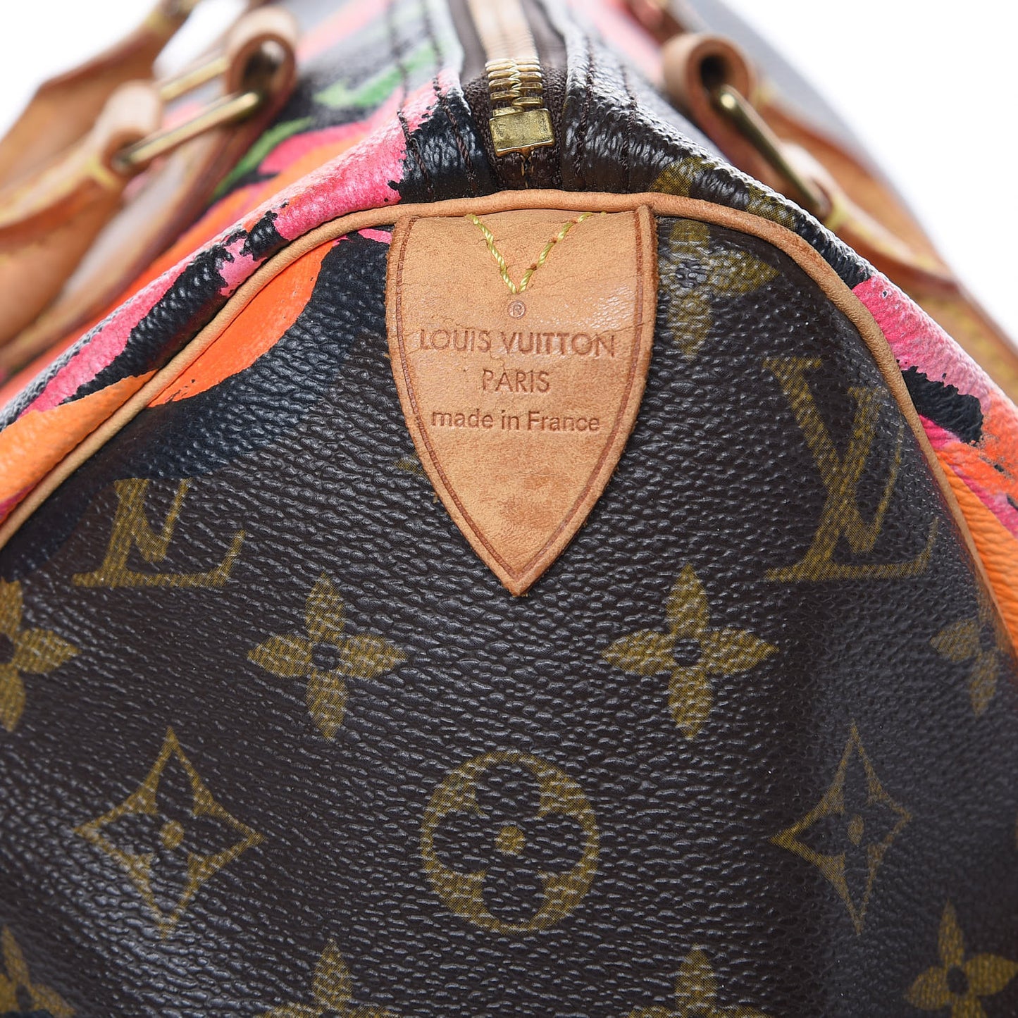 Monogram Roses Speedy 30