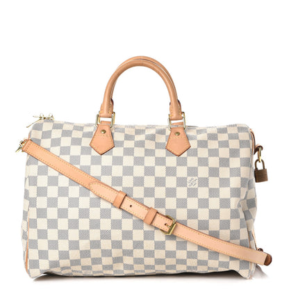 Louis Vuitton Damier Azur Speedy Bandouliere 35 1 of 14