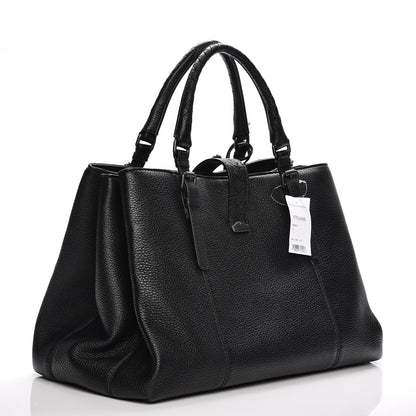 Bottega Veneta Cervo Medium Roma Tote Nero Black 3 of 8