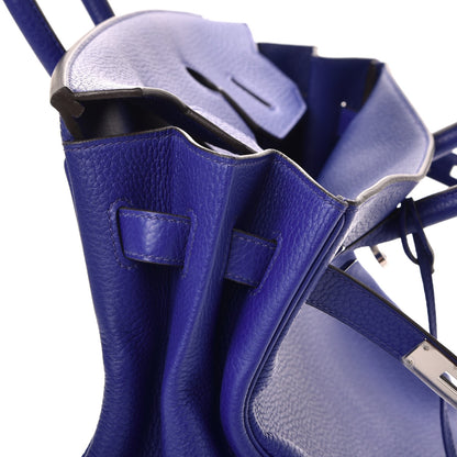 Hermes Togo Birkin 35 Bleu Electrique 15 of 37