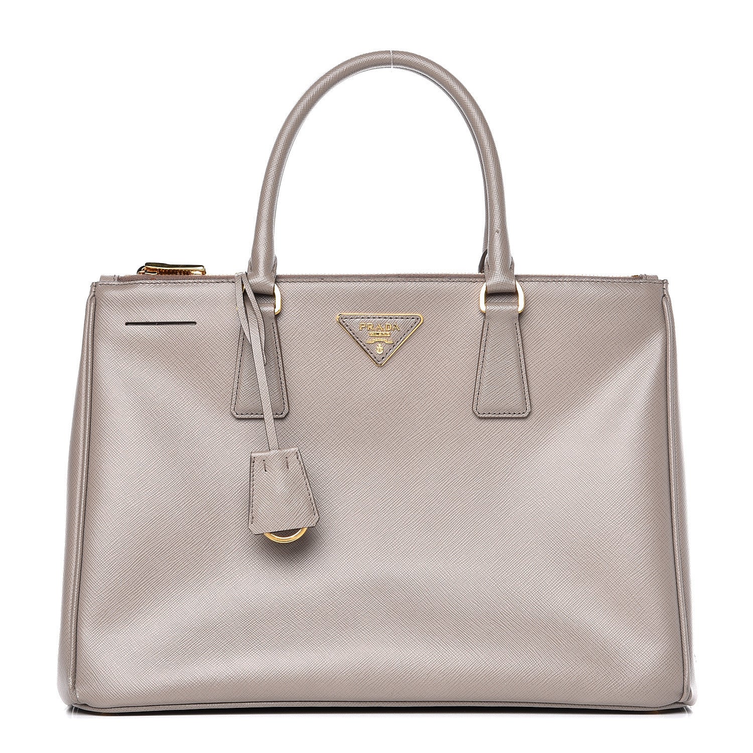 Prada Saffiano Medium Galleria Double Zip Tote Argilla 1 of 13