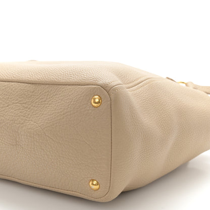 Prada Vitello Daino Shoulder Bag Sabbia 11 of 14