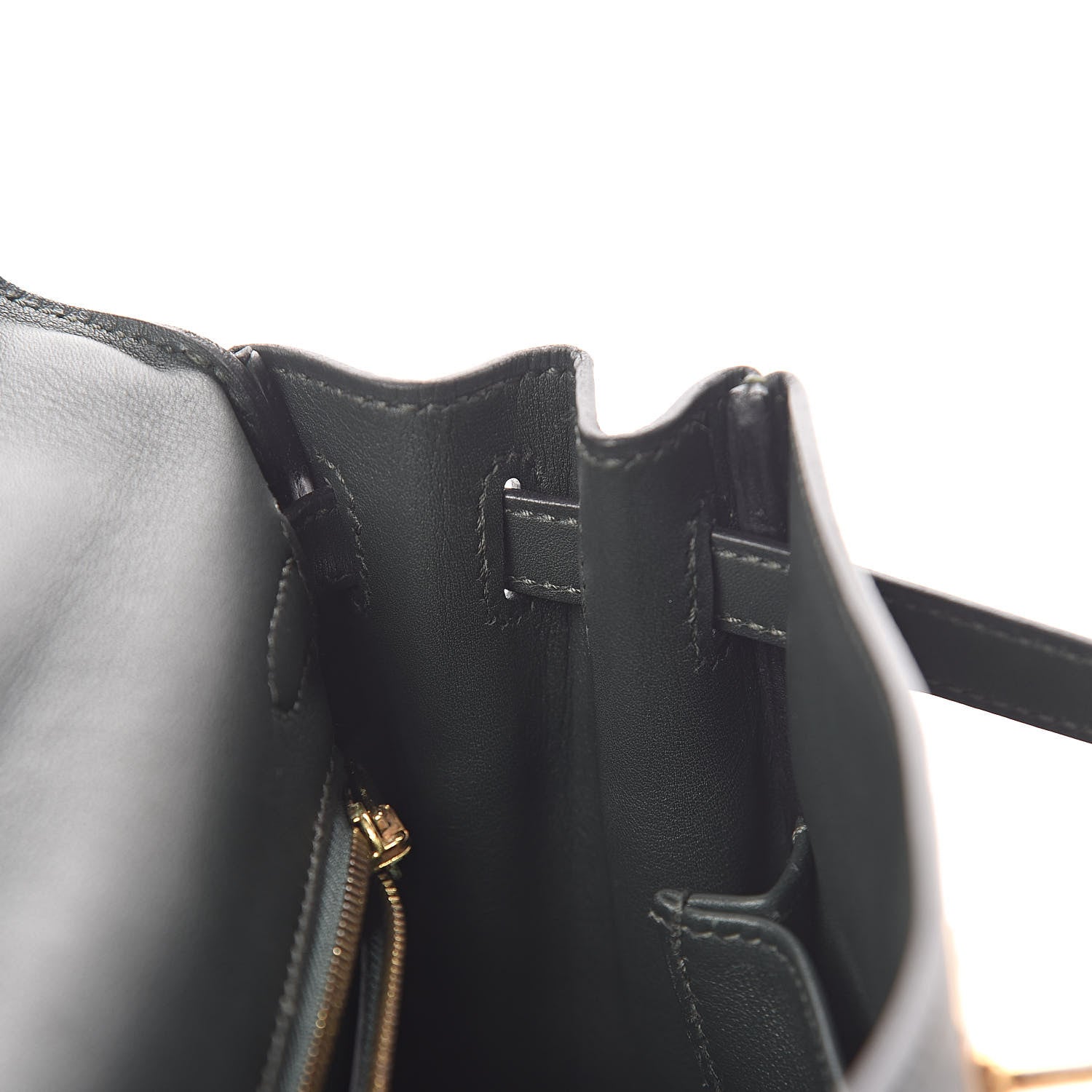 Hermes Swift Kelly Retourne 25 Vert Fonce 7 of 34