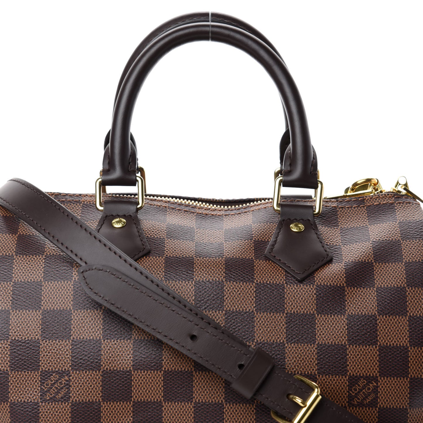 Damier Ebene Speedy Bandouliere 25