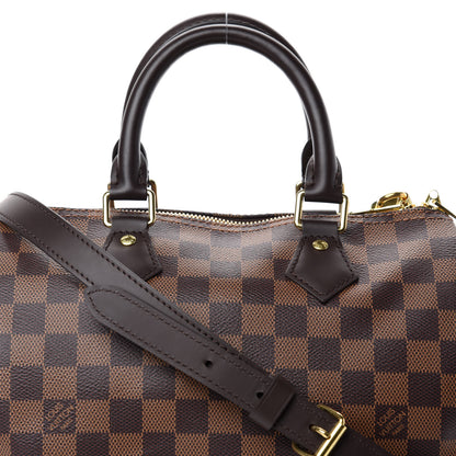 Louis Vuitton Damier Ebene Speedy Bandouliere 25 11 of 11