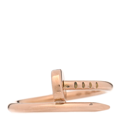 Cartier 18K Pink Gold Small Juste Un Clou Ring 48 4.5 1 of 5