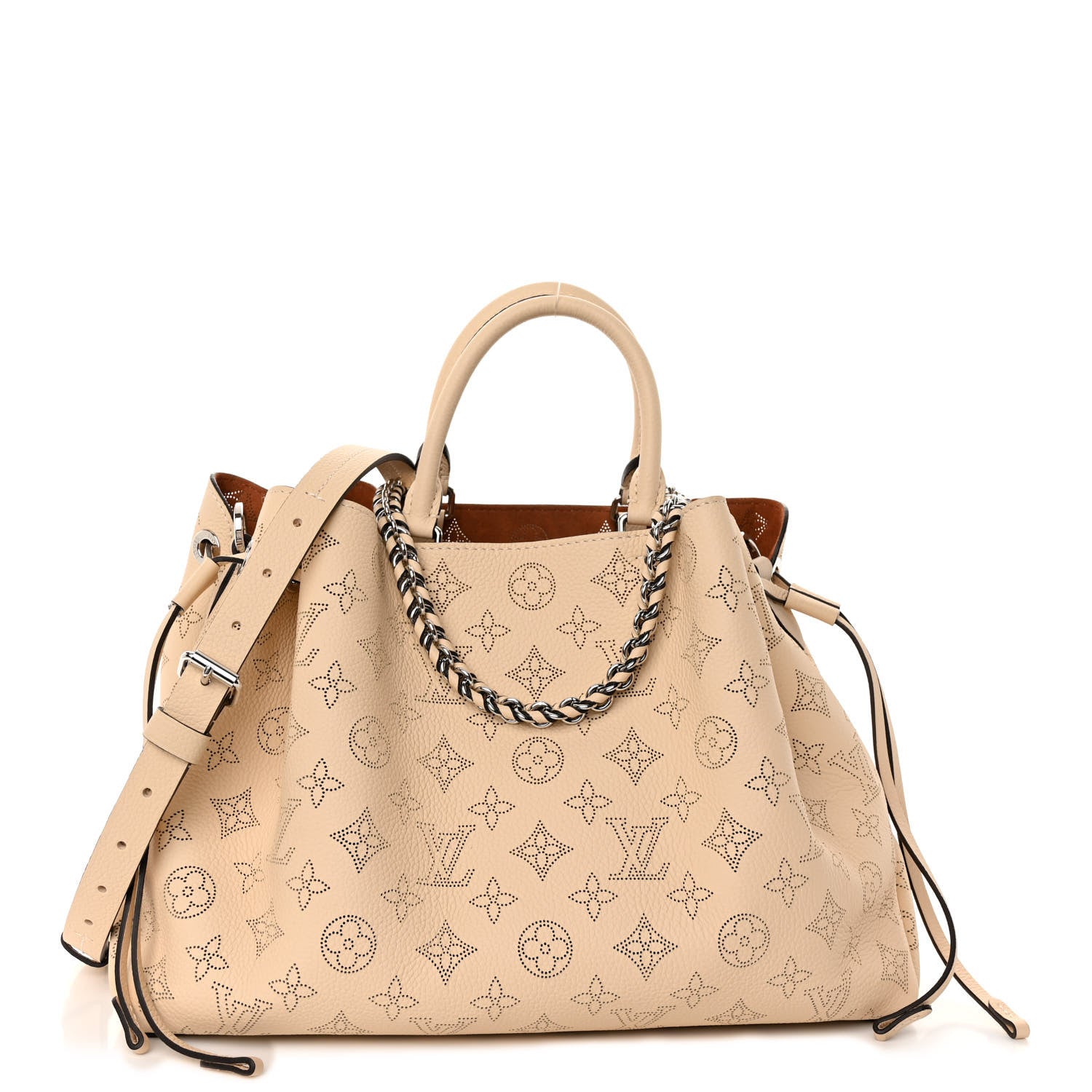 Louis Vuitton Mahina Bella Tote Creme Beige 1 of 10