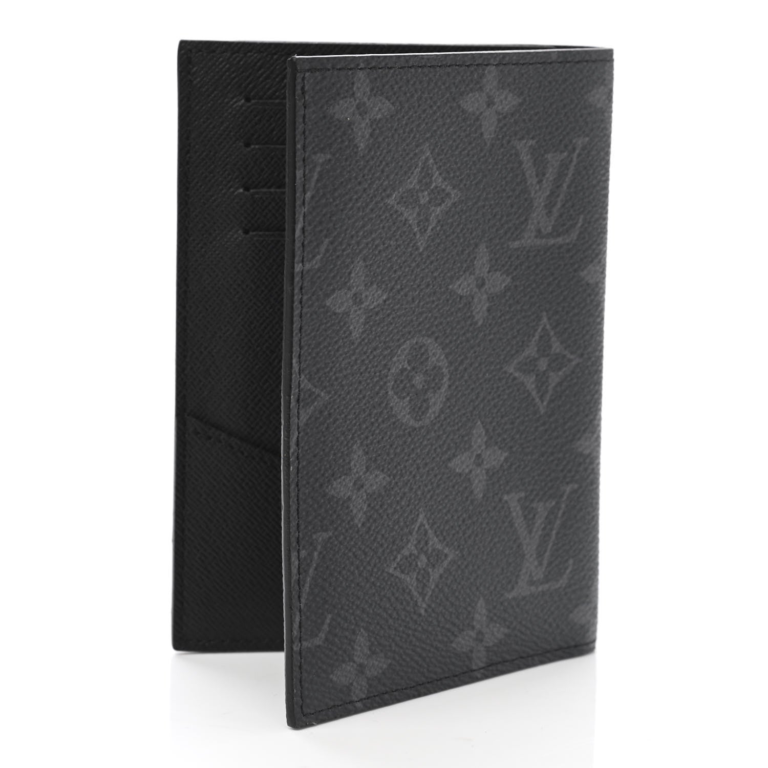 Louis Vuitton Monogram Eclipse Passport Cover 3 of 6