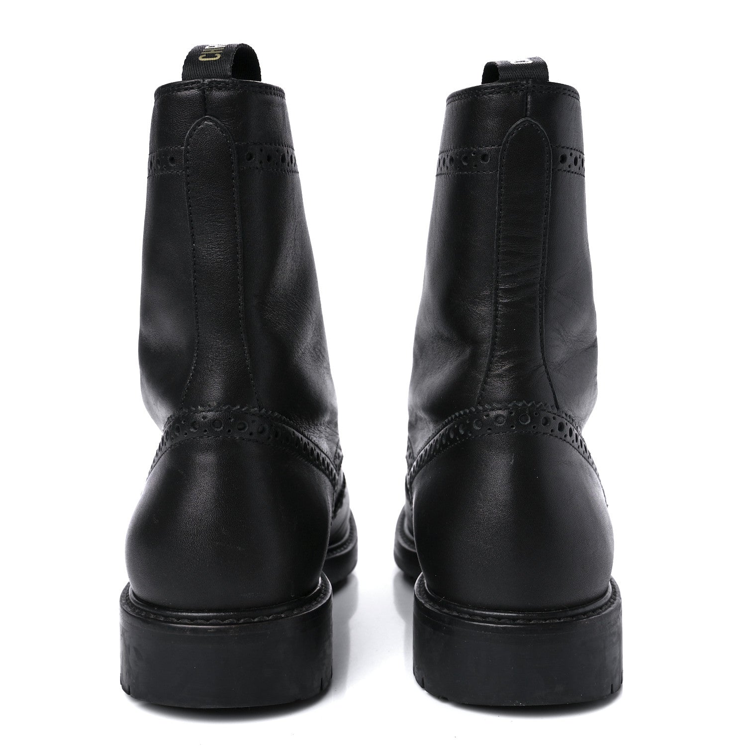 Christian Dior Calfskin Diorunit Low Boot 37.5 Black 6 of 10