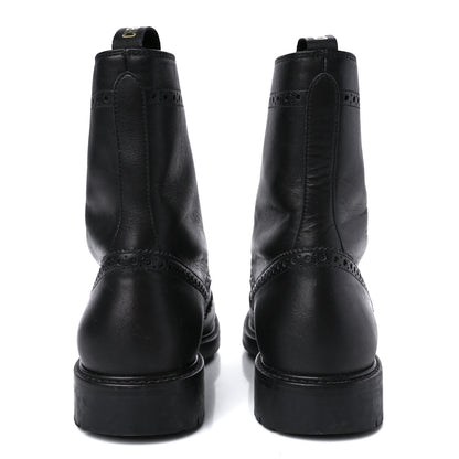 Christian Dior Calfskin Diorunit Low Boot 37.5 Black 6 of 10