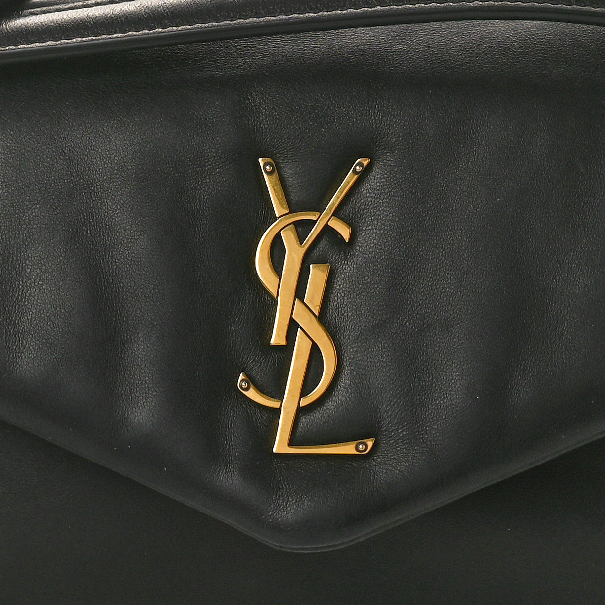 Saint Laurent Grained Lambskin Calypso Black 6 of 8