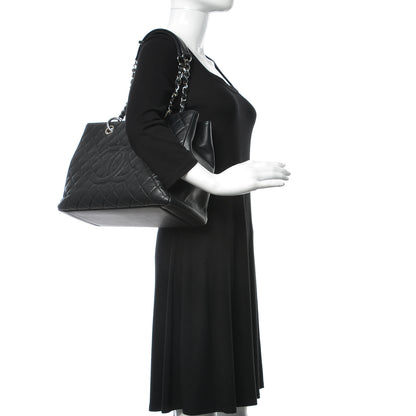 Chanel Caviar Quilted Grand Shopping Tote GST Black 2 of 10