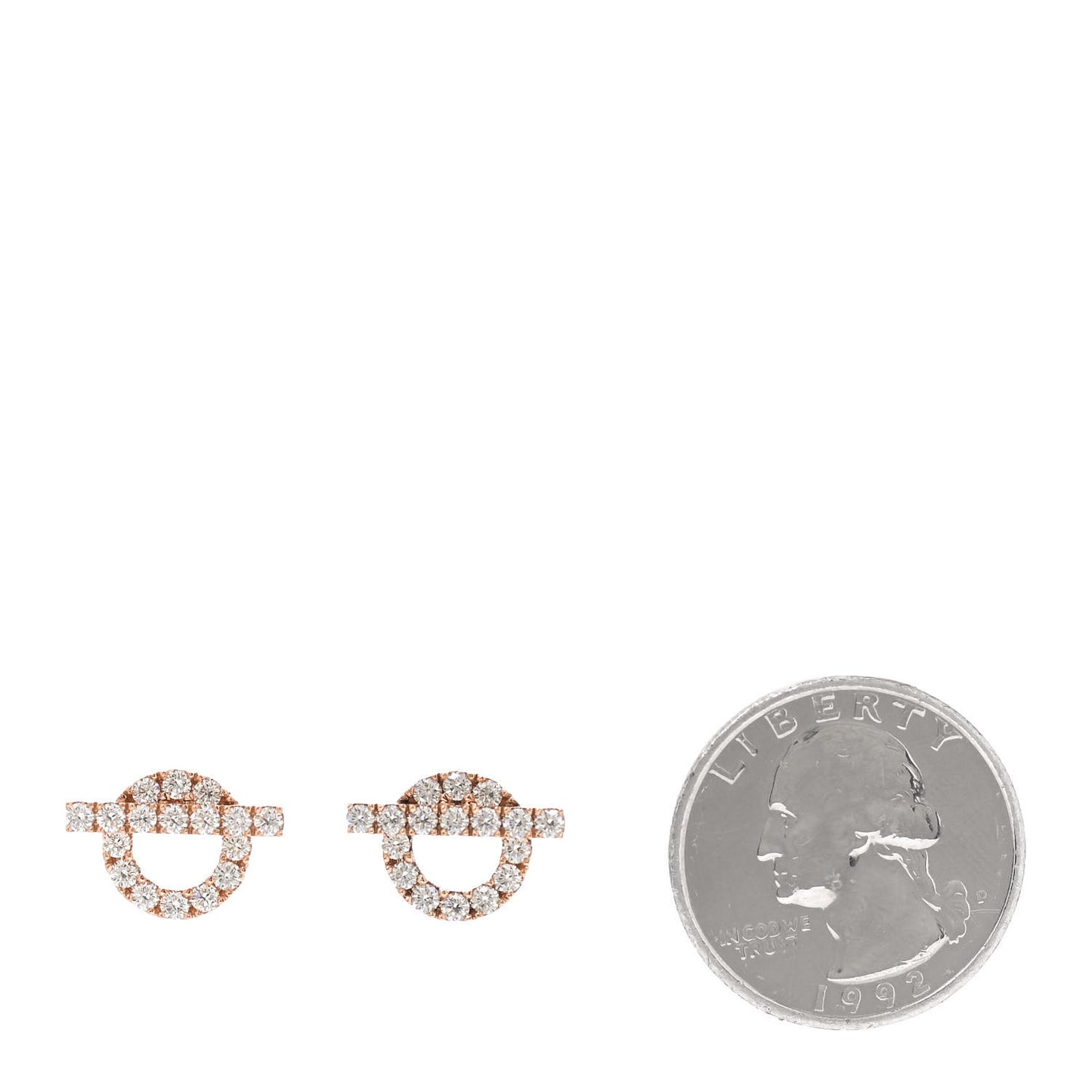 18K Rose Gold Diamond Finesse Earrings