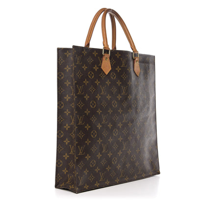 Louis Vuitton Monogram Sac Plat 2 of 12