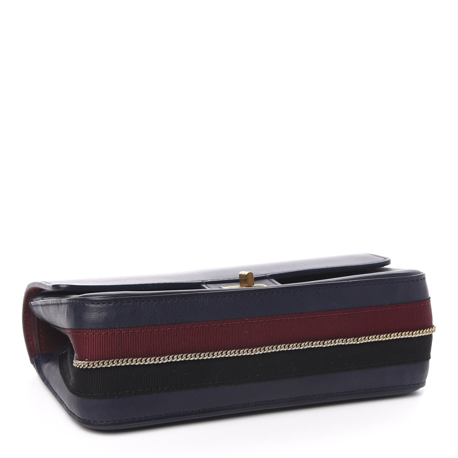 Chanel Calfskin Nude 2.55 Medals Reissue 225 Flap Navy 4 of 15
