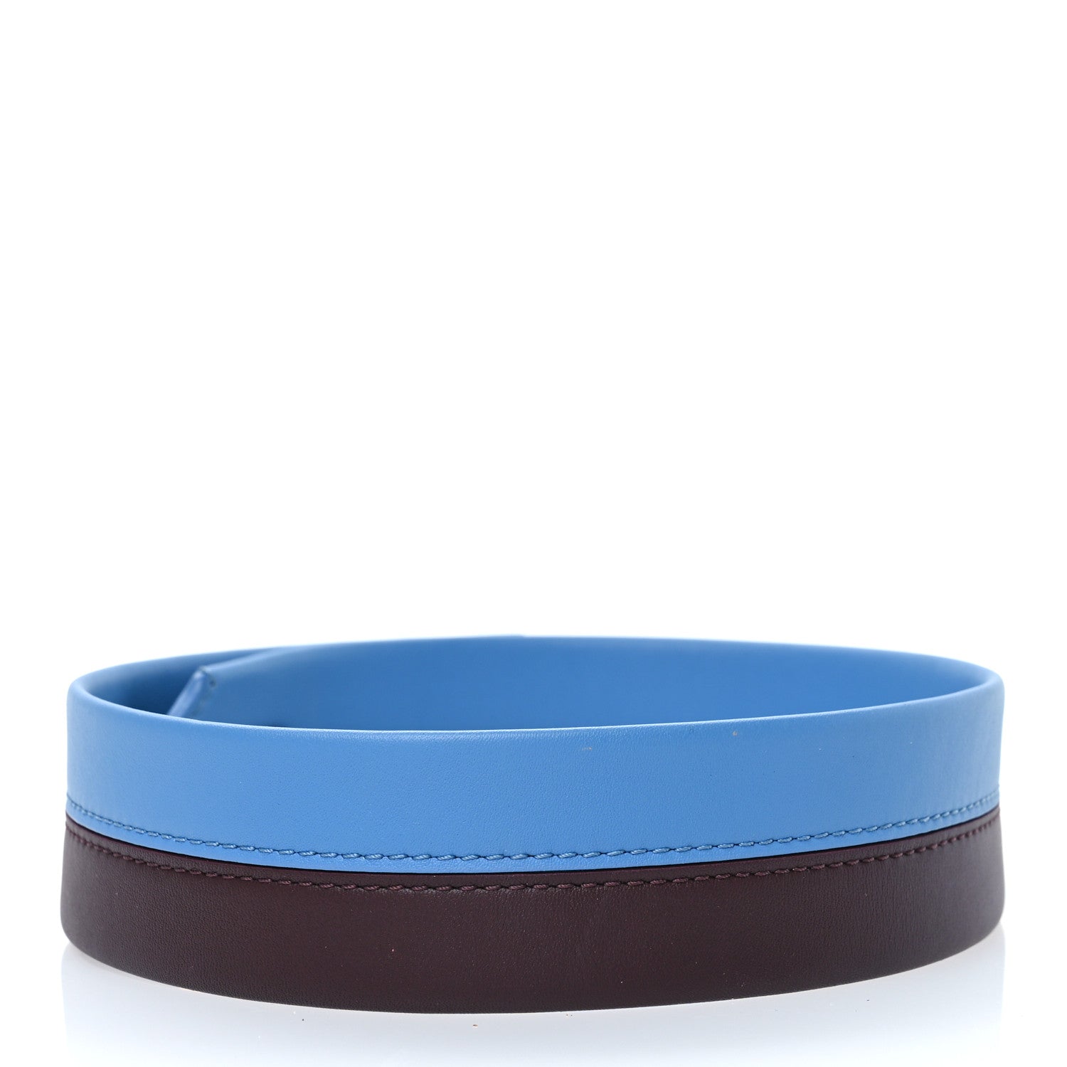 Louis Vuitton Calfskin Cluny MM Shoulder Strap Blue Glacial 2 of 3