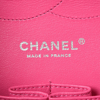 Chanel Iridescent Caviar Quilted Jumbo Double Flap Pink 7 of 11
