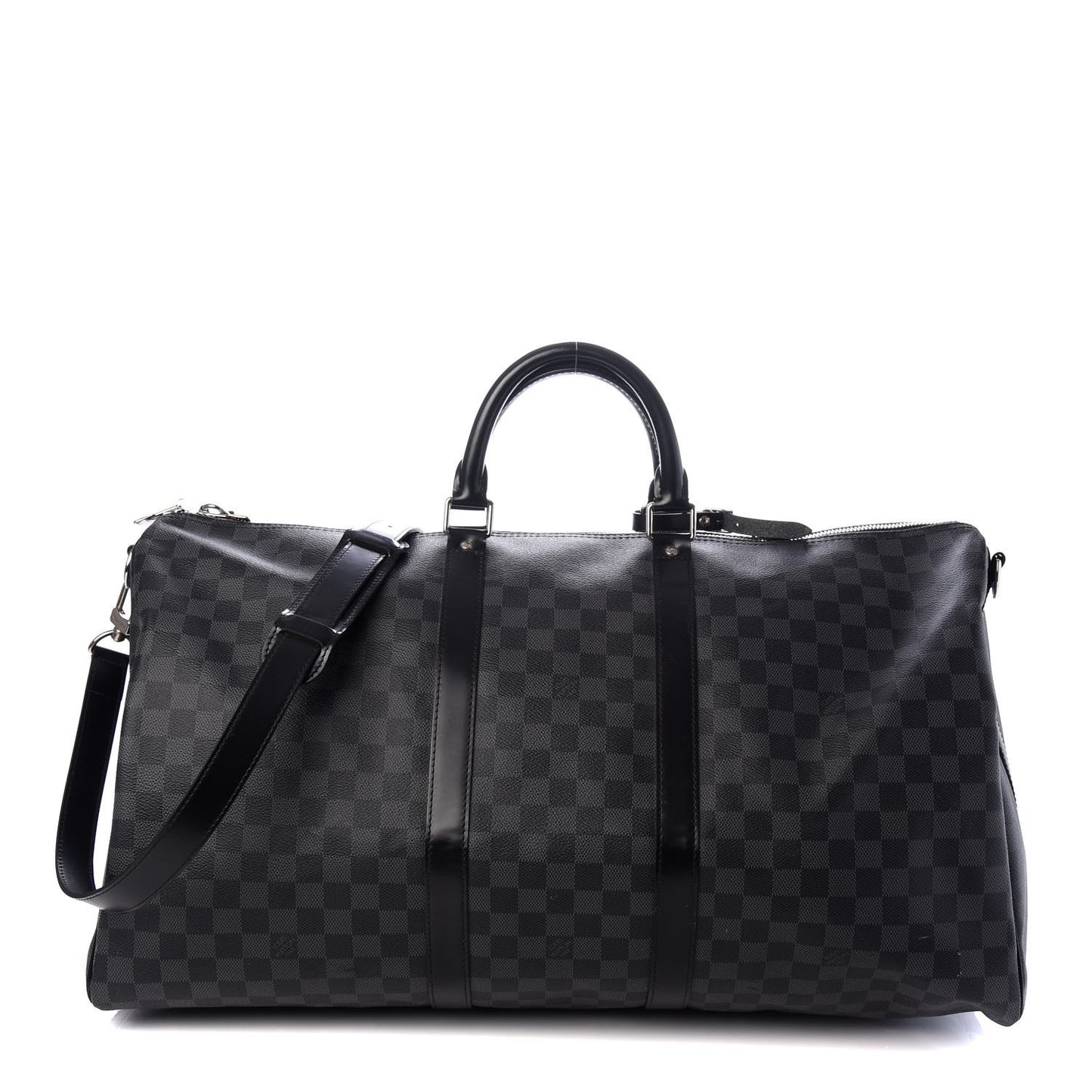 Damier Graphite Keepall Bandouliere 55