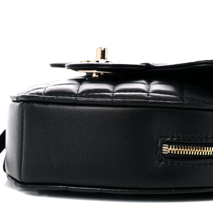 Chanel Lambskin Quilted CC In Love Heart Bag Black 9 of 10