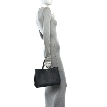 Hermes Negonda Garden Party 30 TPM Black 2 of 9