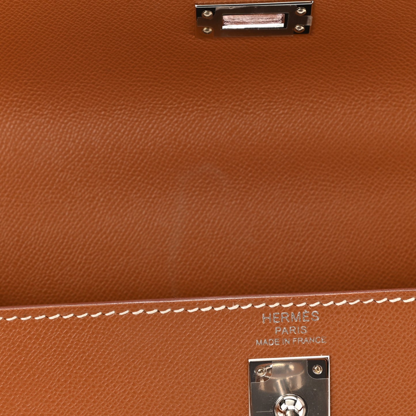 Madame Calfskin Kelly Sellier 25 Gold
