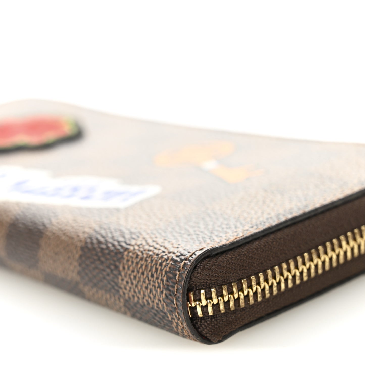 Damier Ebene Patches Clemence Wallet