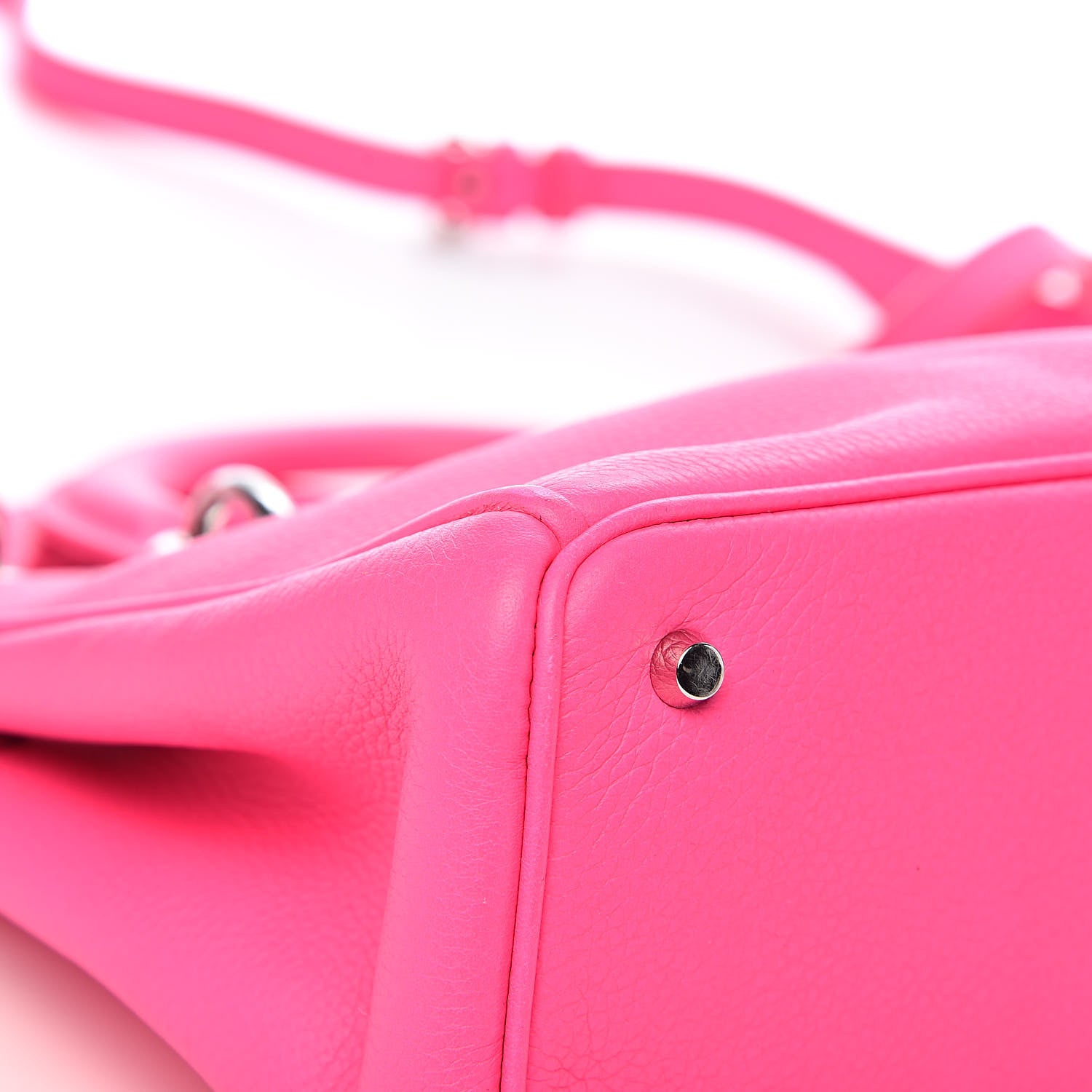 Christian Dior Bullcalf Small Diorissimo Tote Coquelicot 11 of 15